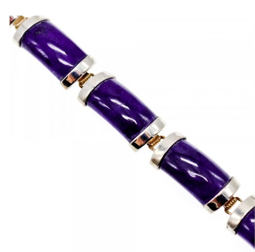 925 Sterling Silver Agate Bracelet